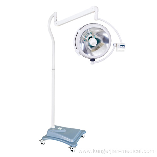 KYZF500 mobile surgical exam operation theatre halogen light with battery operated floor lamps